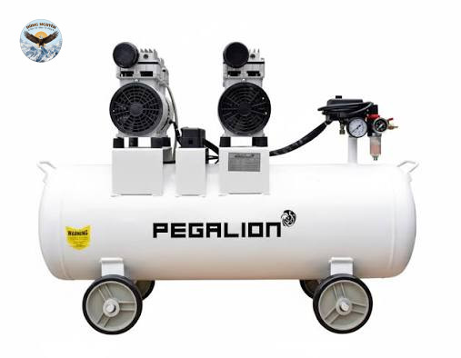 Máy nén khí không dầu PEGASUS TM- OF750x2- 70L